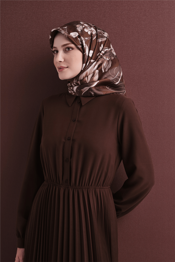 Armine Jakarlı İpek Eşarp 9608D 80