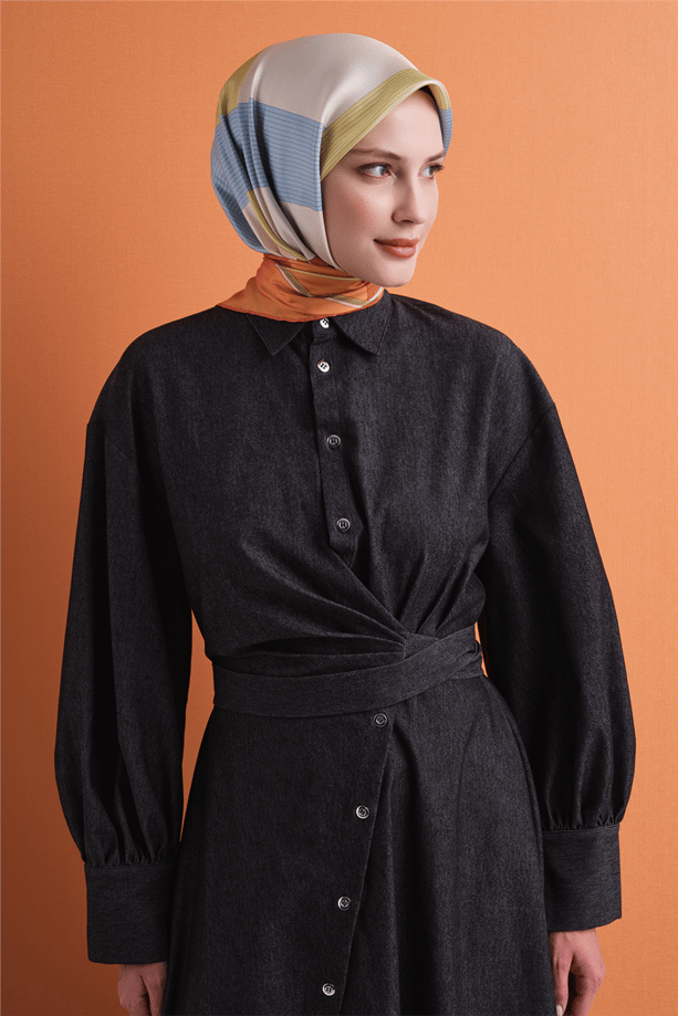 Armine Saf İpek Twill Eşarp 9610D 82