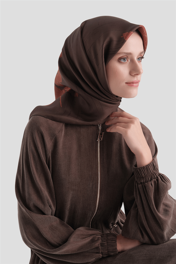 Armine Saf İpek Twill Eşarp 9617D 36