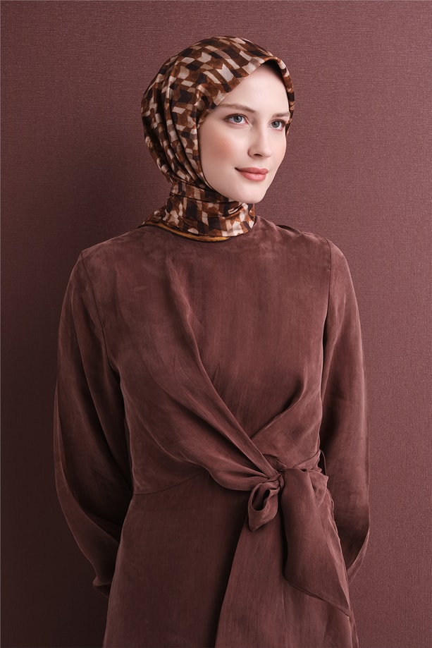Armine Saf İpek Twill Eşarp 9623D 33