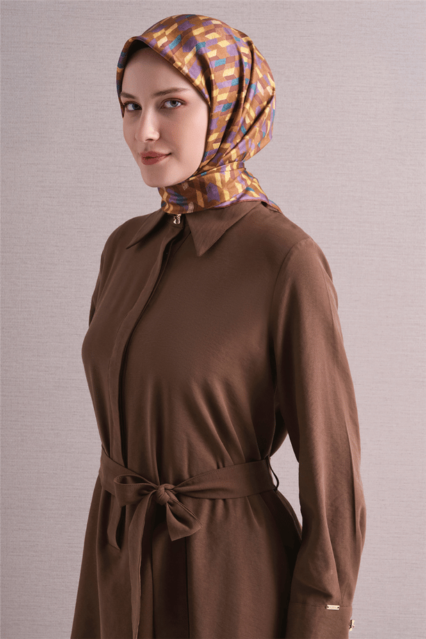 Armine Saf İpek Twill Eşarp 9623D 82