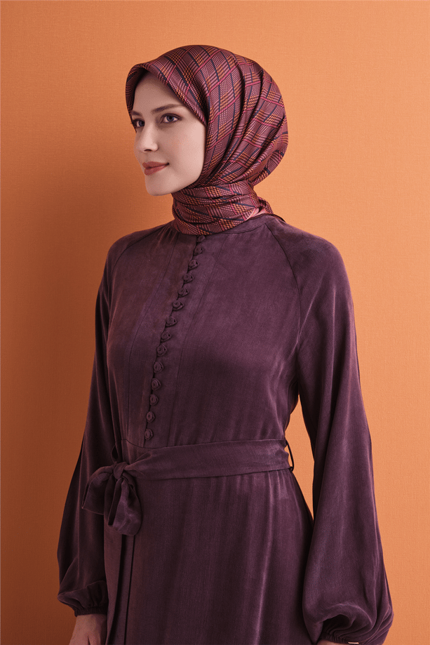 Armine Saf İpek Twill Eşarp 9626D 03