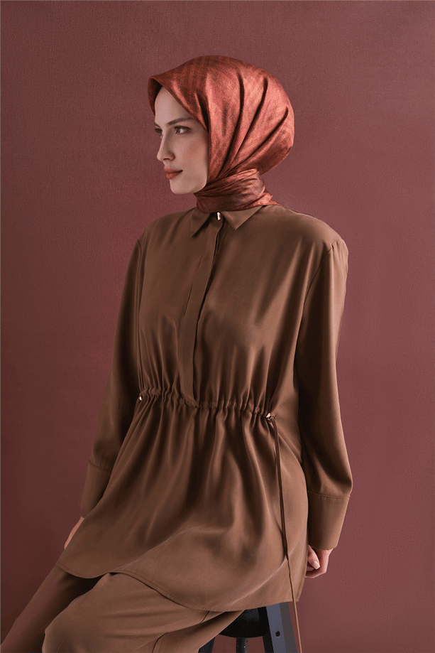 Armine Saf İpek Twill Eşarp 9628D 02