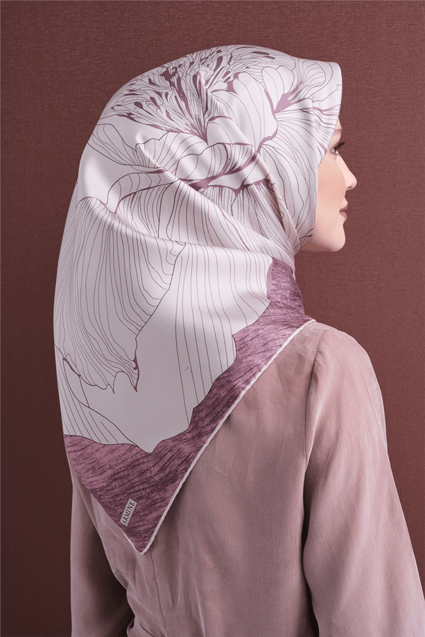 Armine Saf İpek Sura Eşarp 9639D 33