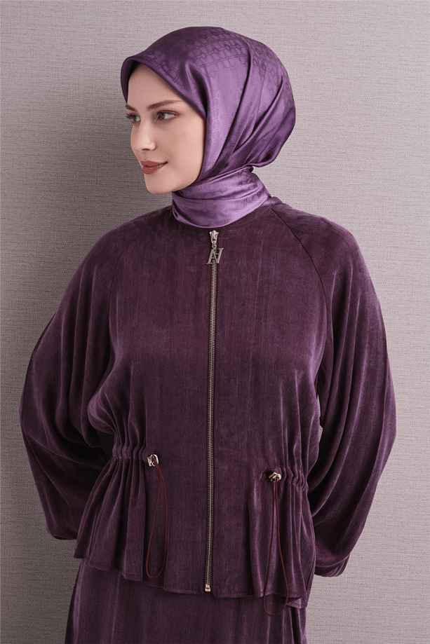 Armine Jakarlı İpek Eşarp 9647D 86