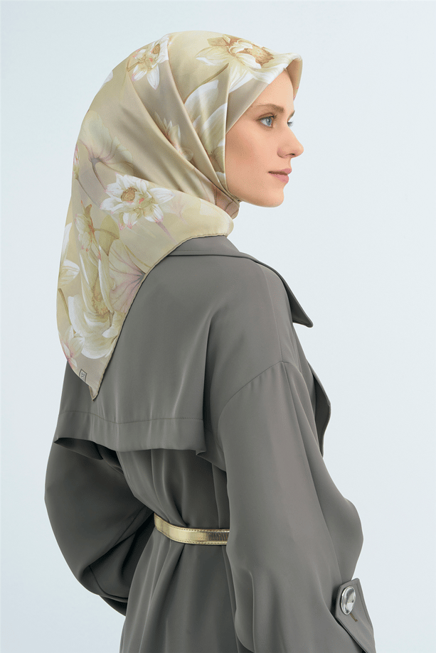 Armine  Saf İpek Twill Eşarp 9505D 52