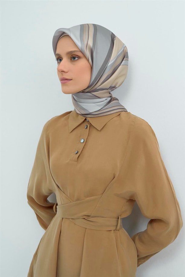 Armine  Saf İpek Sura Eşarp 9514D 02