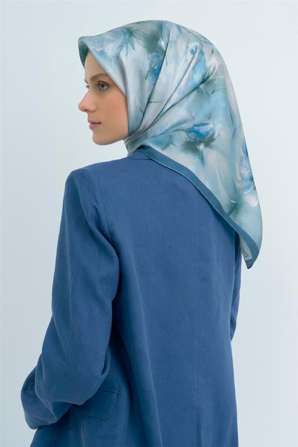 Armine Saf İpek Sura Eşarp 9515D 53