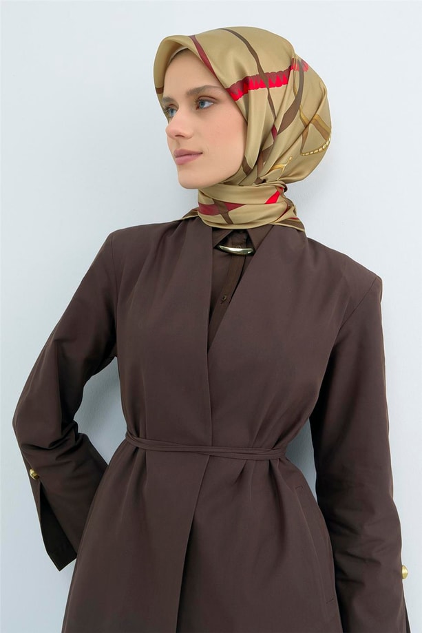 Armine  Saf İpek Twill Eşarp 9517D 52