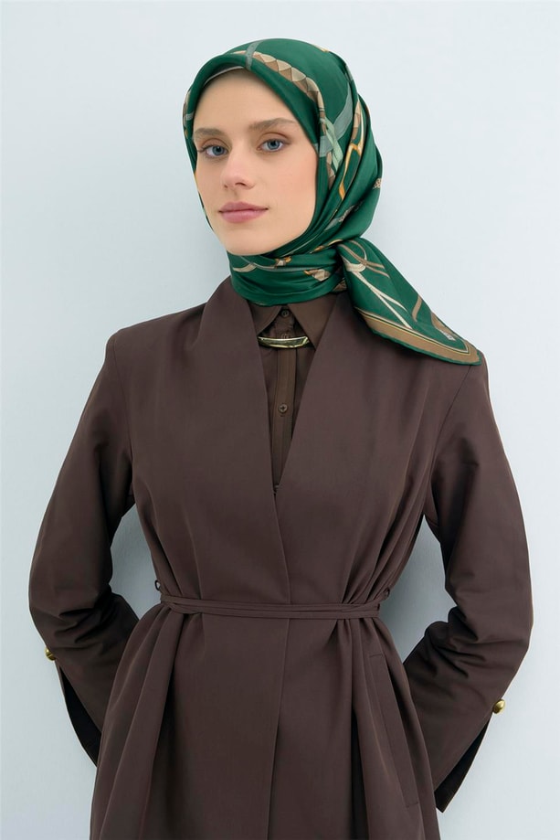 Armine  Saf İpek Twill Eşarp 9517D 53