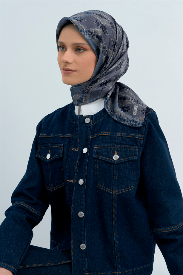 Armine  Saf İpek Sura Eşarp 9522D 52