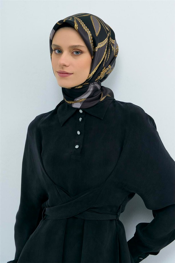 Armine  Saf İpek Twill Eşarp 9531D 84