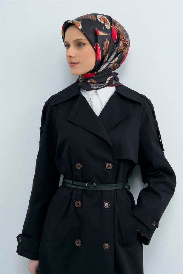 Armine  Saf İpek Twill Eşarp 9532D 84