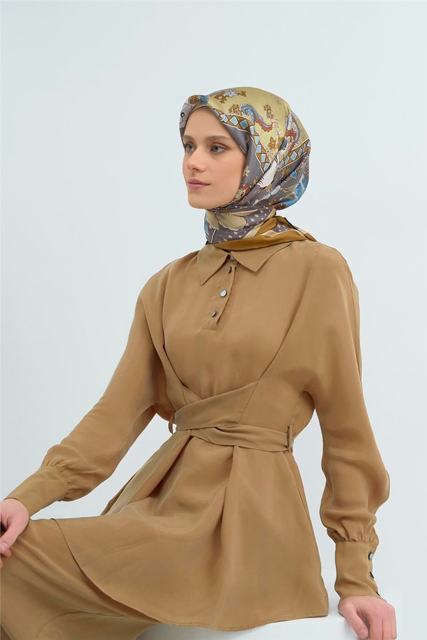 Armine  Saf İpek Twill Eşarp 9535D 32