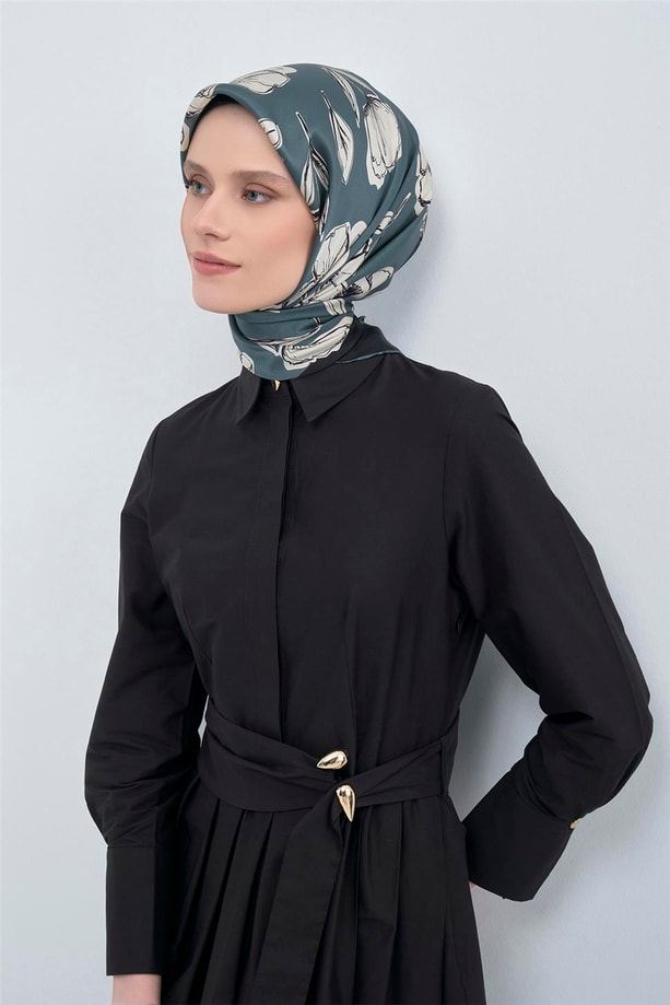 Armine  Saf İpek Twill Eşarp 9536D 42