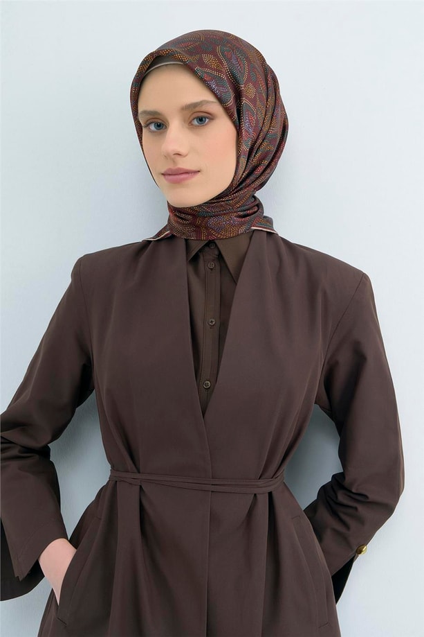 Armine  Saf İpek Sura Eşarp 9540D 34
