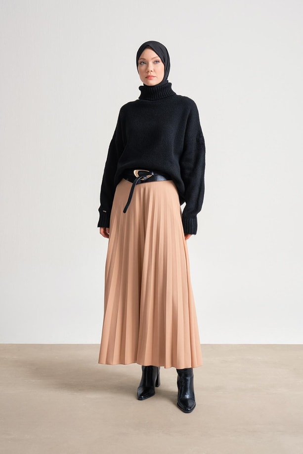 Armine Pilisoley Etek ORT1535 Bej