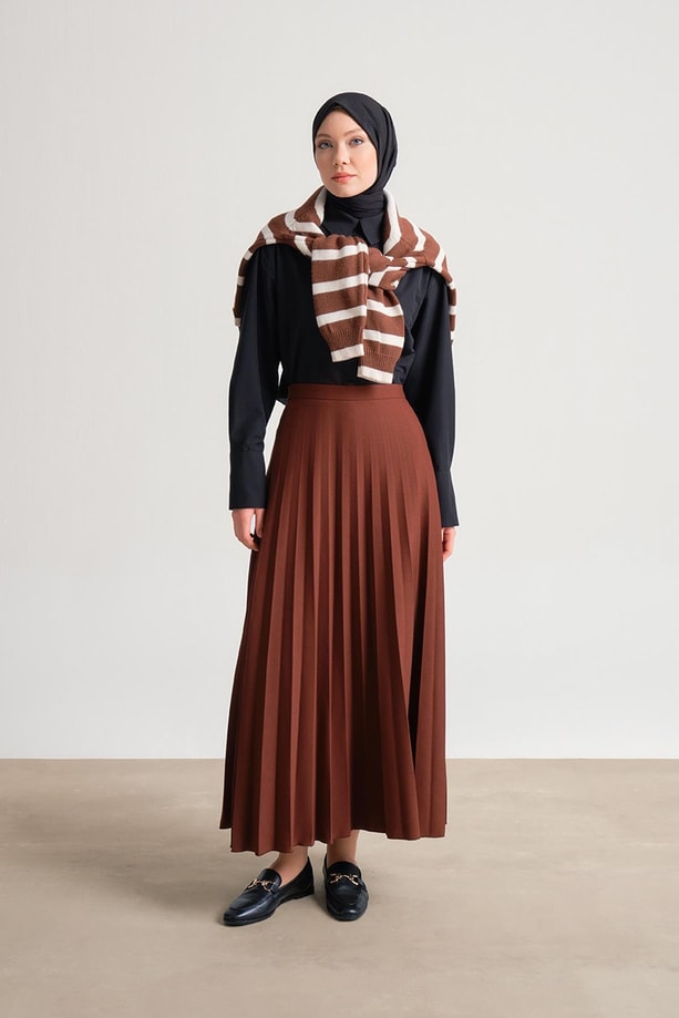 Armine Pilisoley Etek ORT1535 Acı Kahve