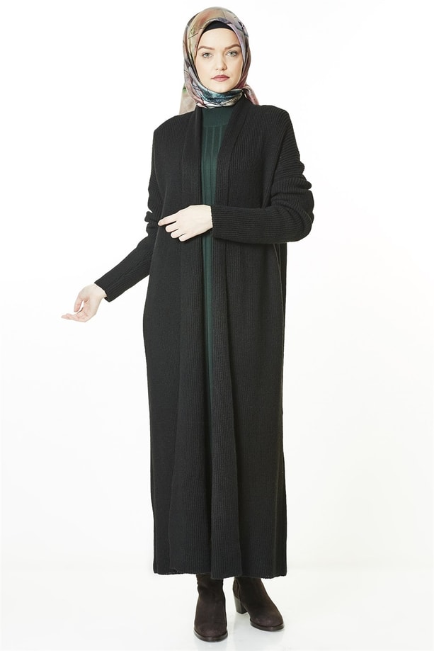 Armine Hırka 18Ka2038 Siyah