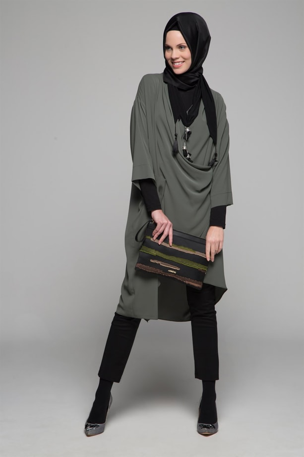 Armine Tunik 18Ya4501 Haki
