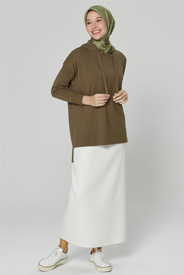 Armine Triko Tunik 20Ka2011 Haki