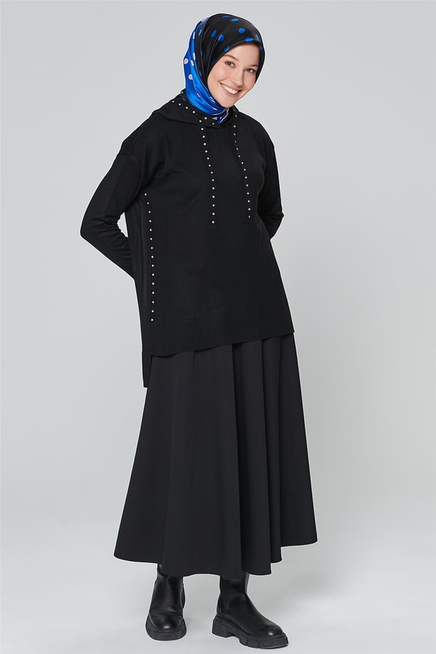 Armine Triko Tunik 20Ka2011 Siyah
