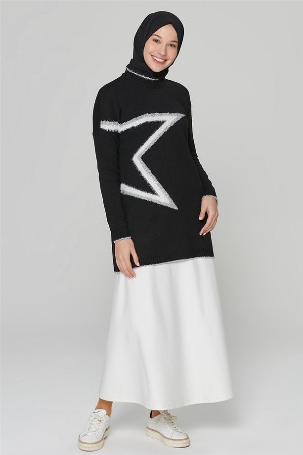 Armine Triko Tunik 20KA2017 Siyah