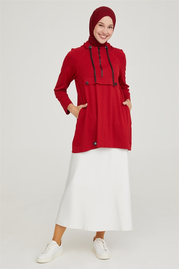 Armine Trend Tunik 20Ka4130 Kırmızı