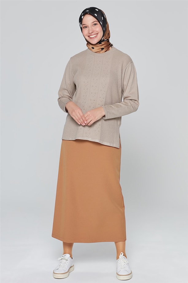 Armine Triko Kazak 20Ka9001 Taş
