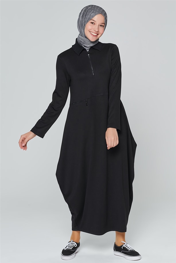 Armine Elbise 20Ka9209 Siyah