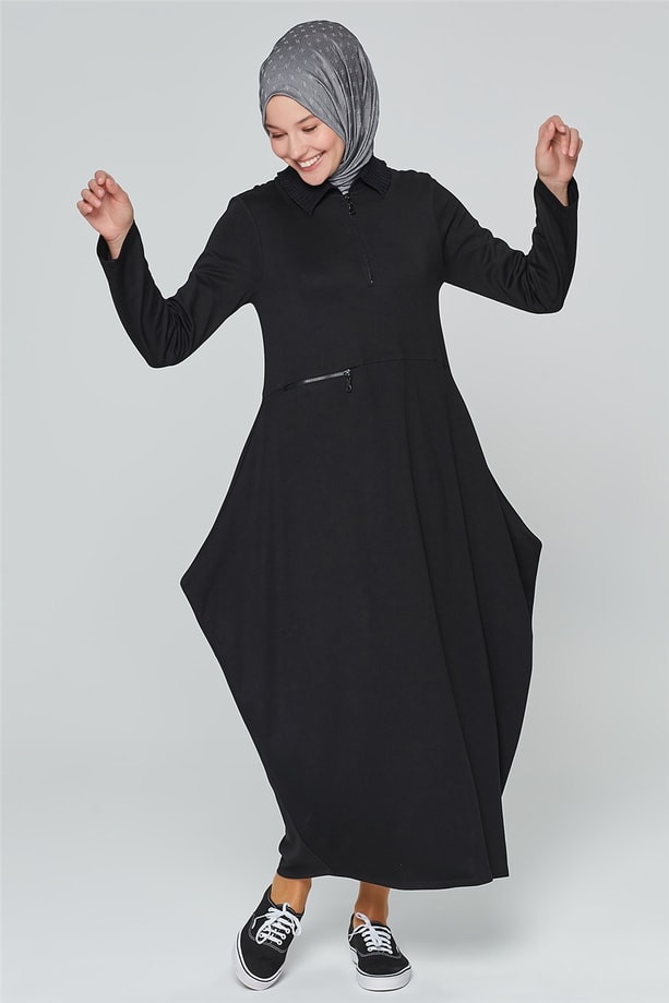 Armine Elbise 20Ka9209 Siyah