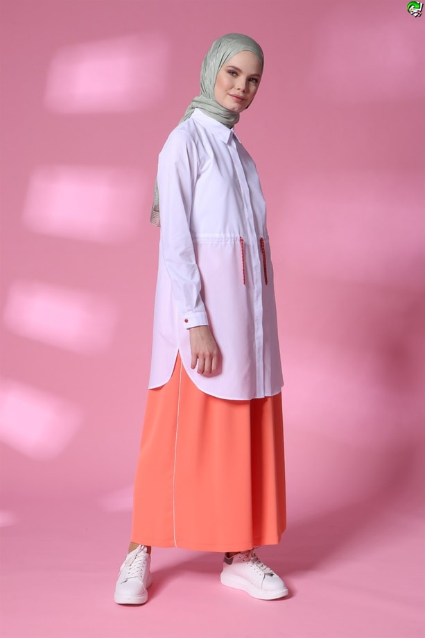 Armine Gömlek 20Ya3813 Ekru