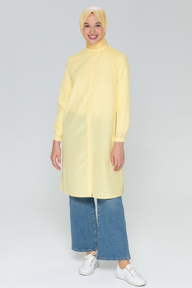 Armine Tunik 20Ya4319 Sarı