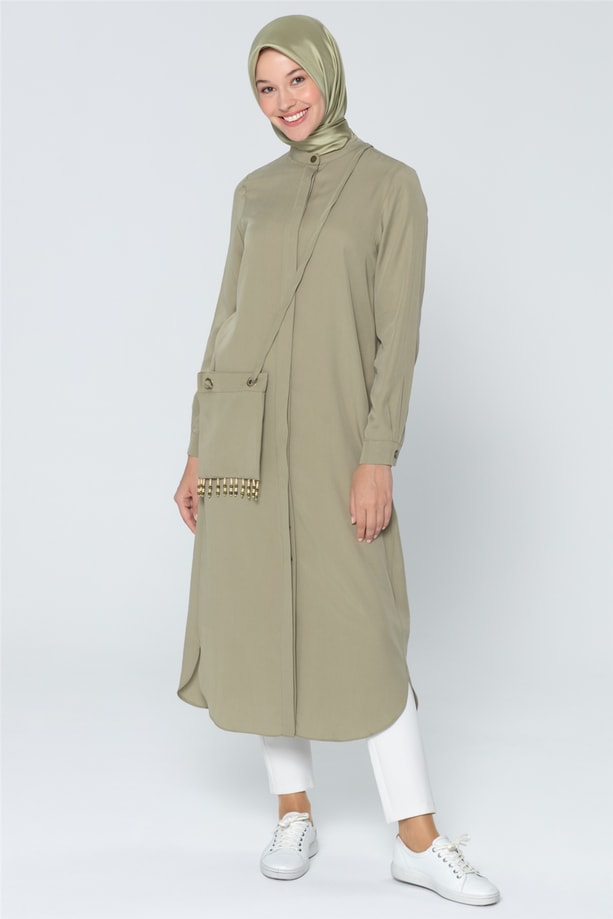 Armine Tunik 20Ya4414 Haki