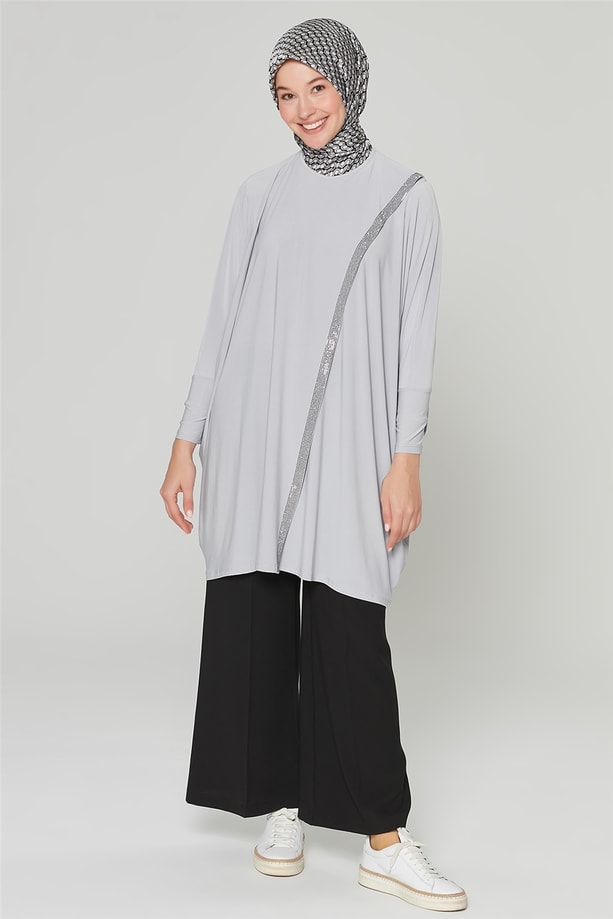 Armine Tunik 20Ya8811 Gri