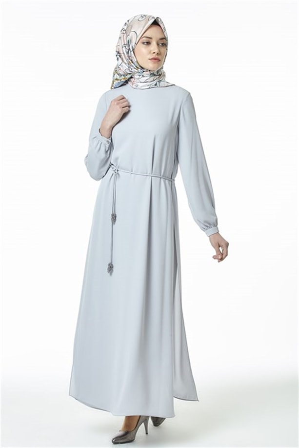 Armine Elbise 20Ya9113 Gri