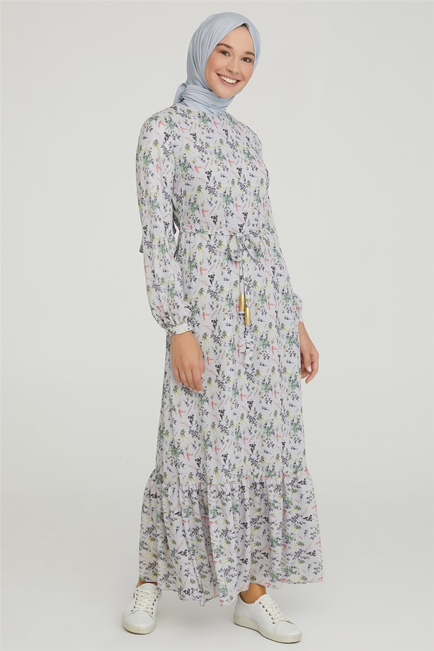 Armine Elbise 20Yra922 Gri