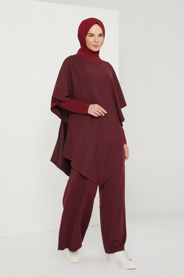 Armine Pantolon 21K2117 Bordo