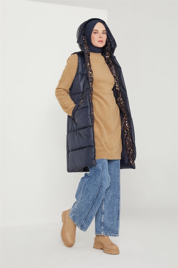 Armine Yelek 21KD2505 Lacivert