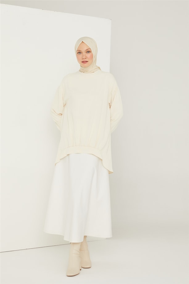 Armine Ribana Detaylı Bluz 21K3028 Aytaşı