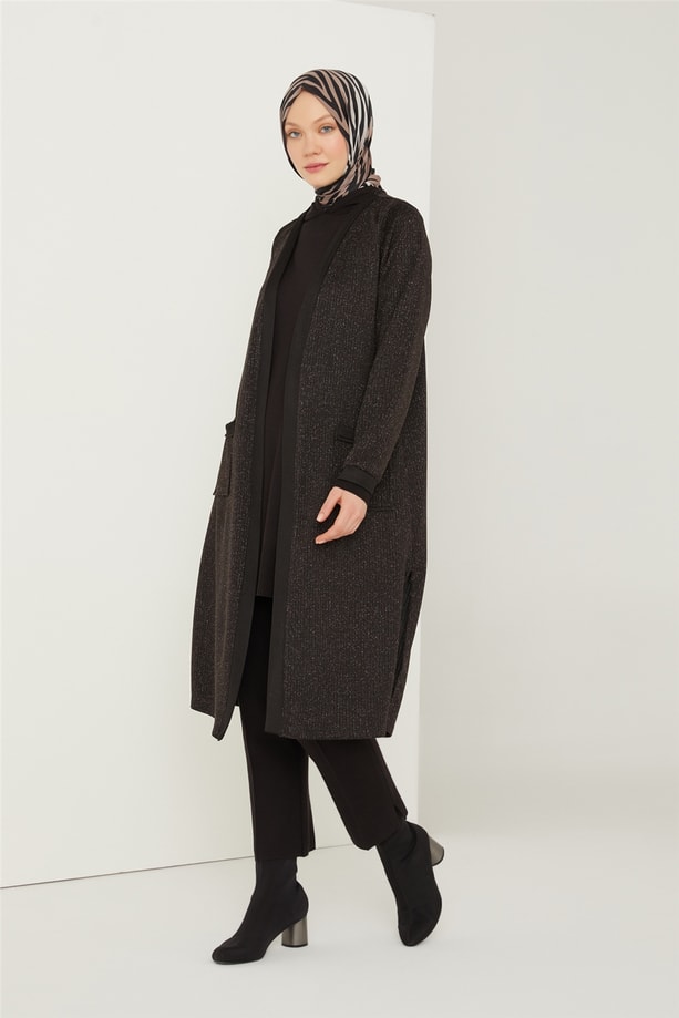 Armine Hırka 21KD4341 Siyah