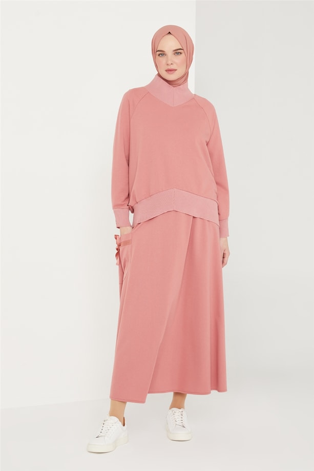 Armine Örme İkili Takım 21K6336 Gül Kurusu