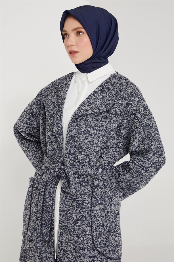 Armine Biyeli Kaban 21K7403 Lacivert