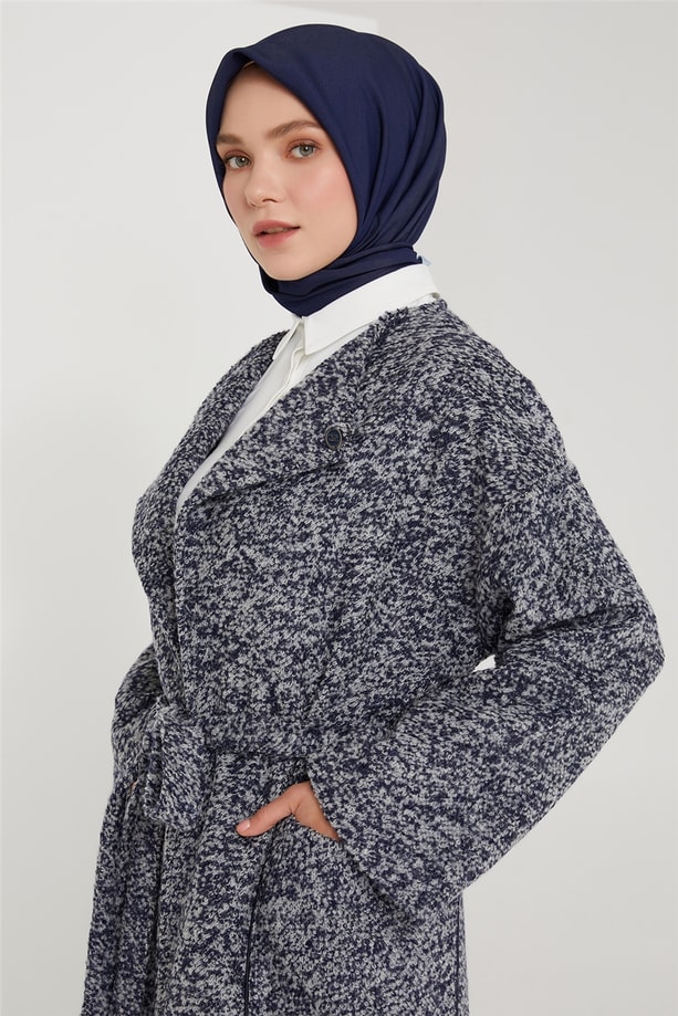 Armine Biyeli Kaban 21K7403 Lacivert