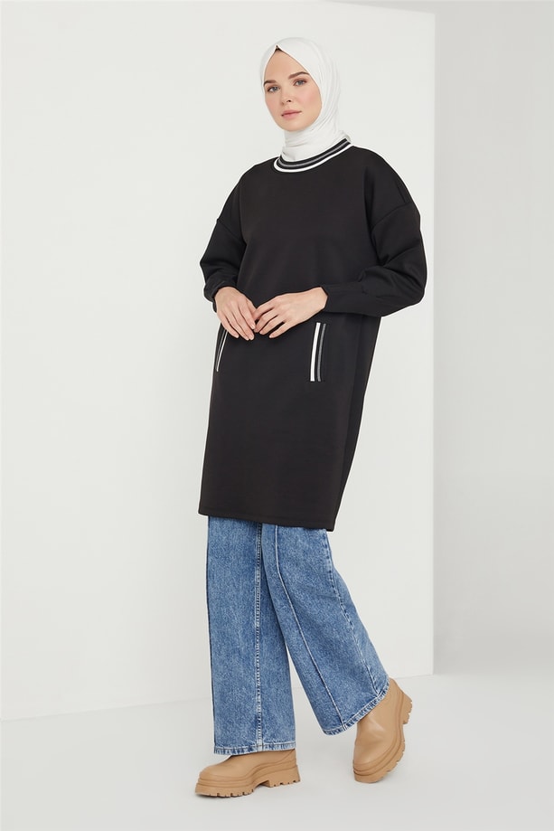 Armine Tunik 21KD8312 Siyah