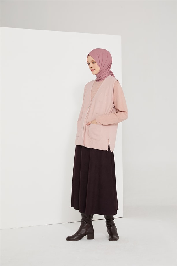 Armine Yelek 21KD9004 Pudra