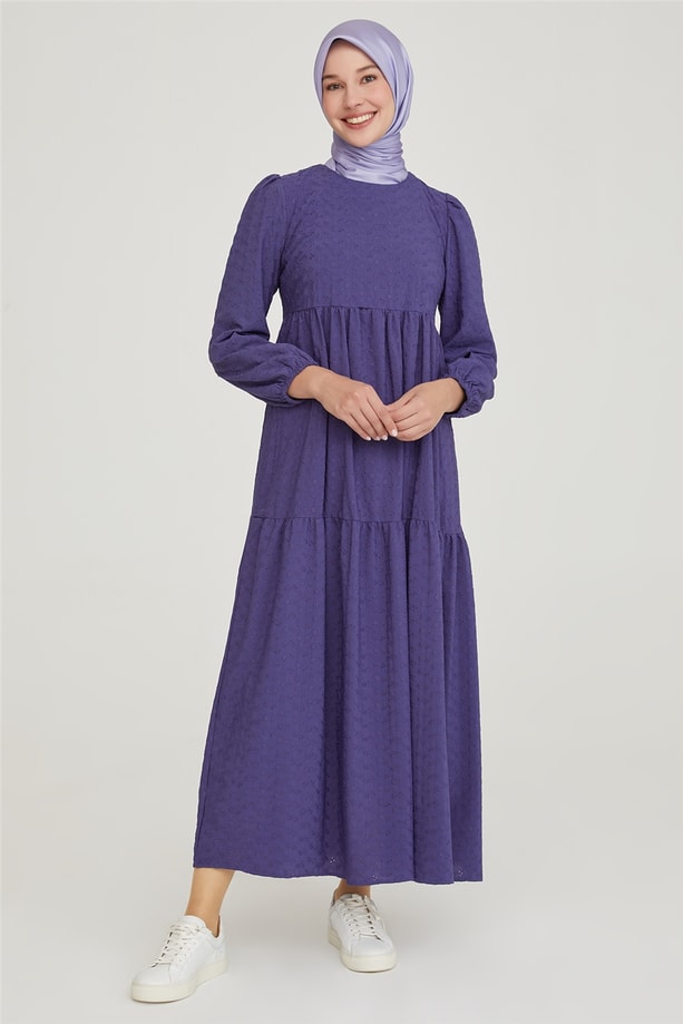 Armine Elbise 21YD2303 İndigo