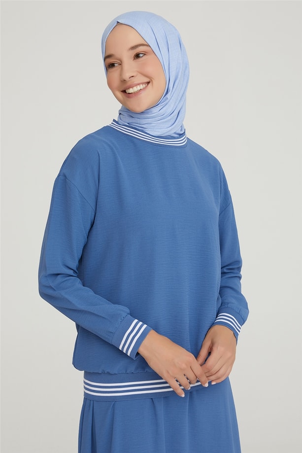 Armine Etekli Takım 21YD3108 İndigo