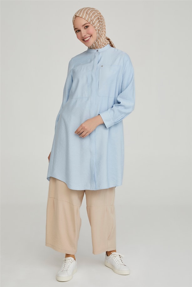 Armine Tunik 21Y4368 Bebe Mavi
