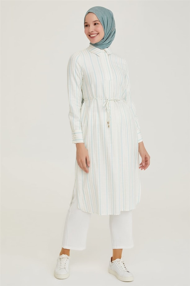 Armine Tunik 21Y4417 Mavi
